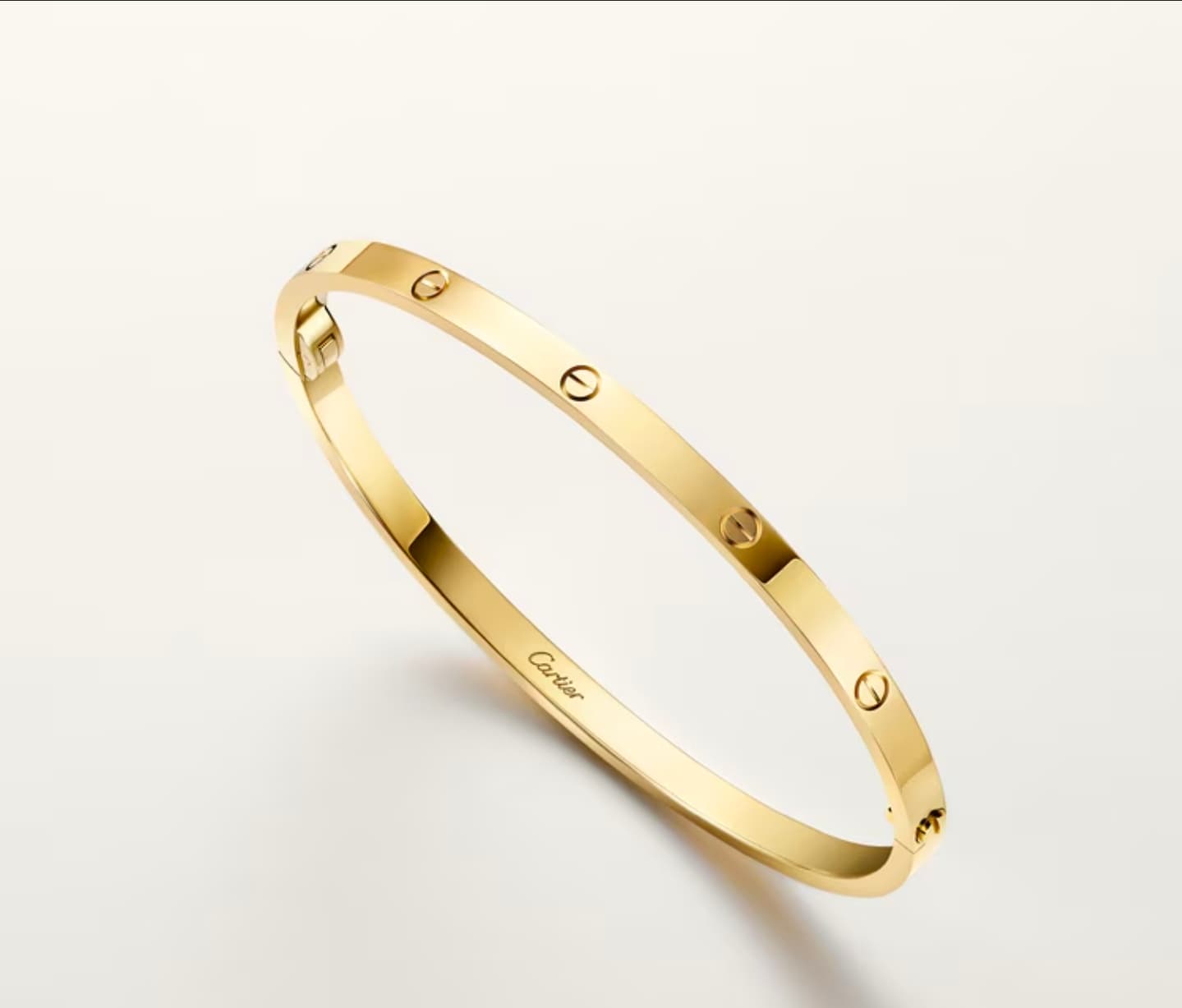 Gold Cartier love bracelet replica
