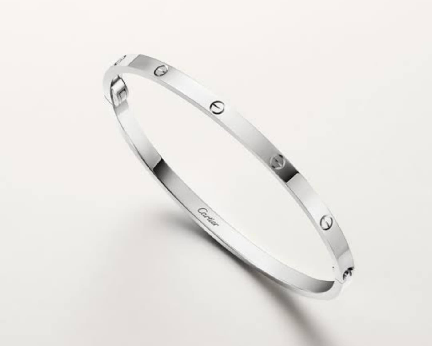 Silver Cartier love bracelet replica