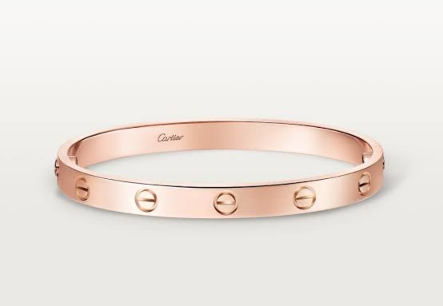 Rose gold cartier love bracelet replica